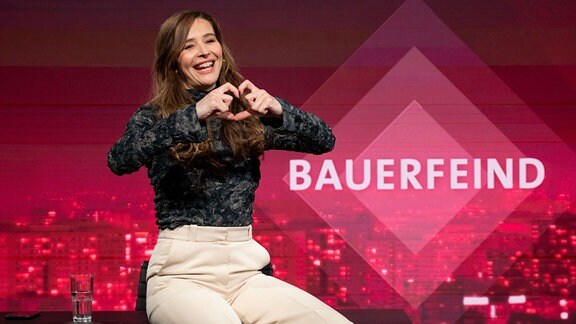 Moderatorin Katrin Bauerfeind