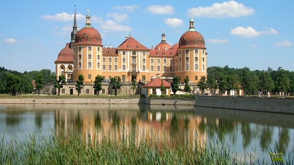Aufnahme vom Schloss Moritzburg