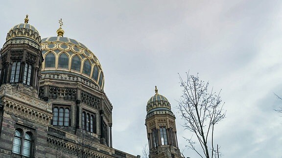 Außenansicht der Berliner Synagoge