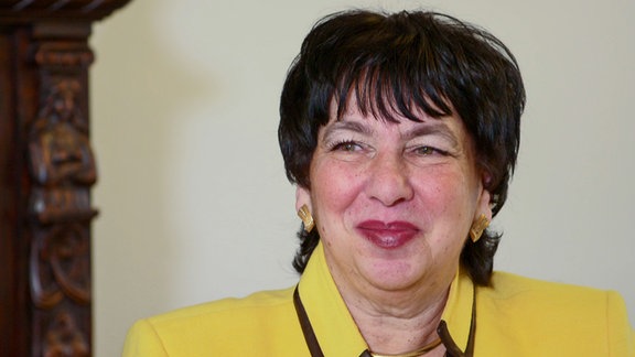 Irina Levin von der jüdischen Landesgemeinde