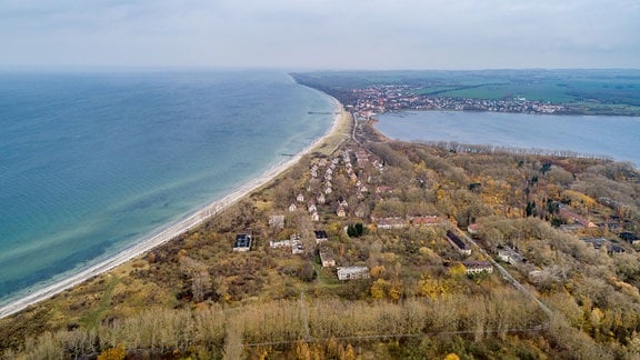 Die Ostsee- Halbinsel Wustrow in der Mecklenburger Bucht zwischen Rostock und Wismar,gemeinsam mit Rerik 