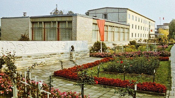 Das Gästehaus des Heckert-Heims. Ansicht aus den 1980er Jahren.