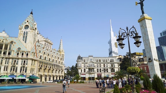 Batumi ist die zweitgrößte Stadt Georgiens – schon zu Sowjetzeiten ein beliebtes Urlaubsziel.