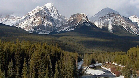 Landschaft im Jasper-Nationalpark in der kanadischen Provinz Alberta.