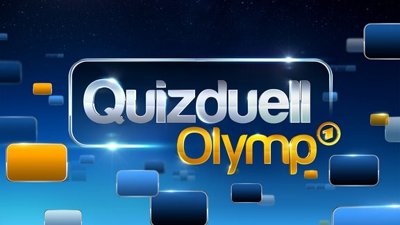 Logo der Sendung "Quizduell" mit Moderatorin Esther Sedlaczek