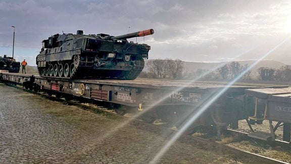 Panzerverladung von Deutschland nach Litauen