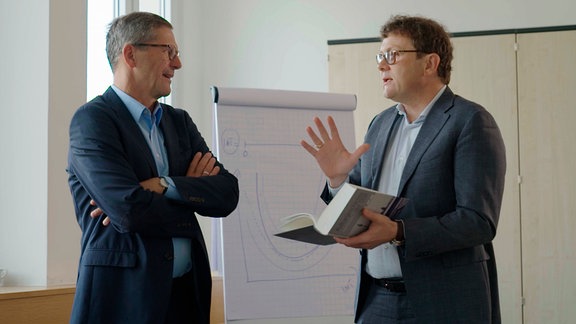 Prof. Timo Meynhardt und Prof. Michael Kaschke