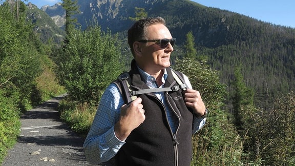 Axel Bulthaupt wandert durch die Hohe Tatra.