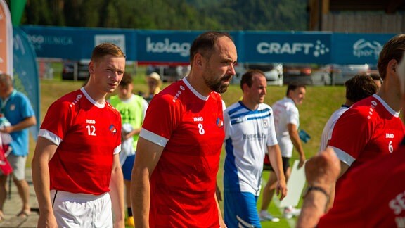 Impresije 1. hrě Serbskeho mustwa / Impressionen 1. Spiel Sorben - Europeada 2022