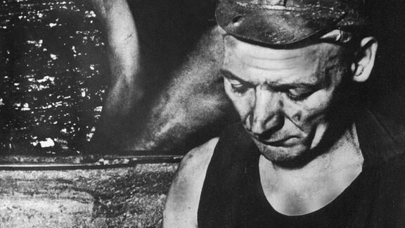 Adolf Hennecke vom Steinkohlenwerk Oelsnitz im Erzgebirge