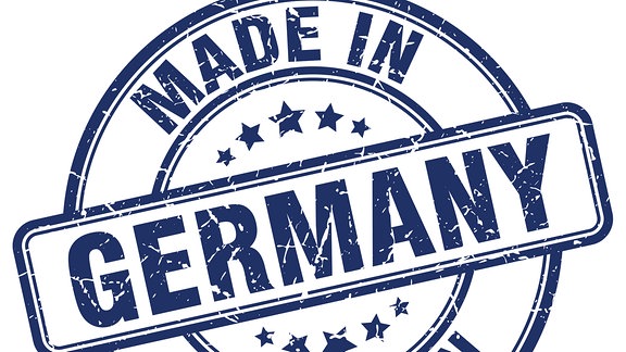 Ein Siegel "Made in Germany"