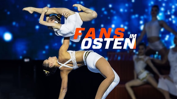 Fans im Osten - Akrobatik