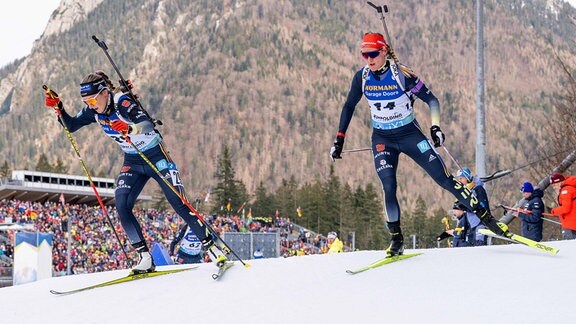 Anna Weidel und Denise Herrmann-Wick (Biathlon)  