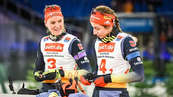 Denise Herrmann-Wick und Vanessa Voigt (Biathlon)      