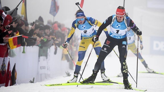 Hanna Öberg und Denise Herrmann-Wick