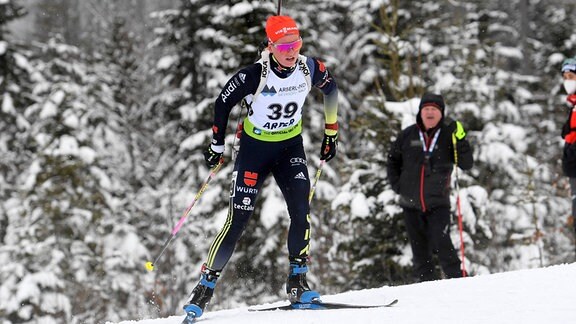 Franziska Hildebrand GER, IBU Biathlon Europameisterschaft, Arber GER, Sprint,