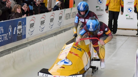 Lisa Buckwitz und Kira Lipperheide (Zweierbob)