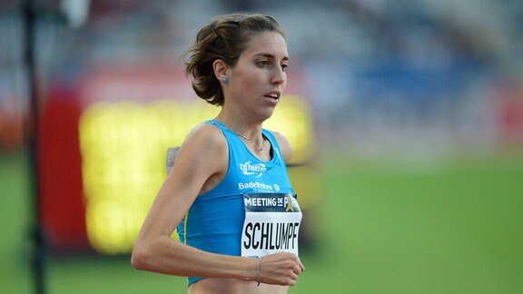 Fabienne Schlumpf bei einem Lauf