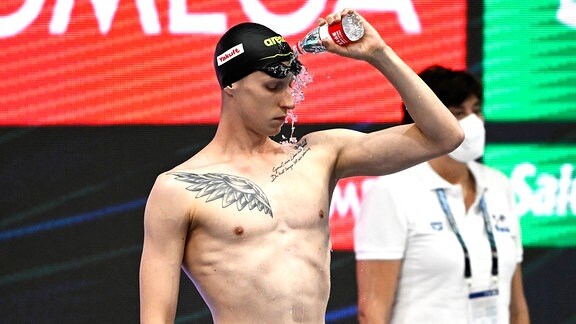 Schwimmweltmeisterschaften 2022 in Budapest am 21. 06.2022 in Budapest: Florian Wellbrock