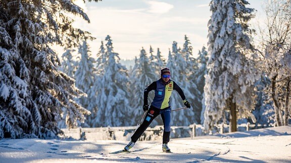 Skilanglauf-Training in Oberhof
