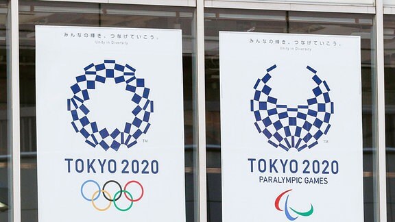 Logos der Spiele «Tokyo 2020»