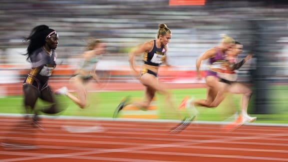  Rebekka Haase aus Deutschland läuft auf der Strecke. 