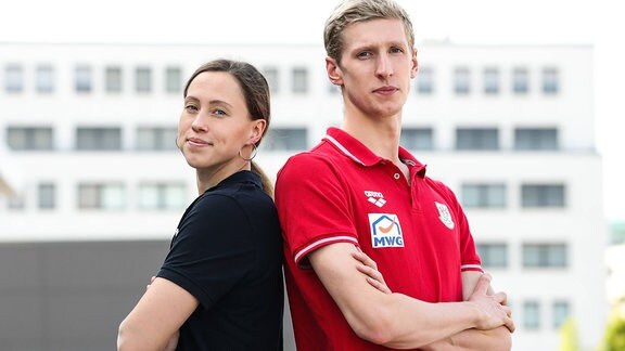 Sarah Köhler und Florian Wellbrock