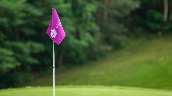 Golffahne bei den Special Olympics 