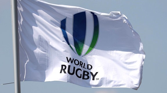 Die Fahne von World Rugby