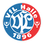Logo VfL Halle 96 | Bildrechte: MITTELDEUTSCHER RUNDFUNK Logo VfL Halle 96