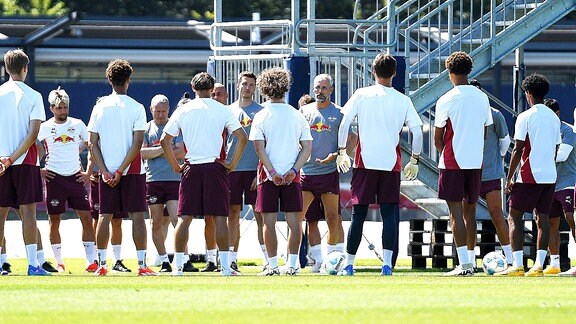 RB Leipzig Training 9.7.2024 - mit Trainer Marco Rose #sophora