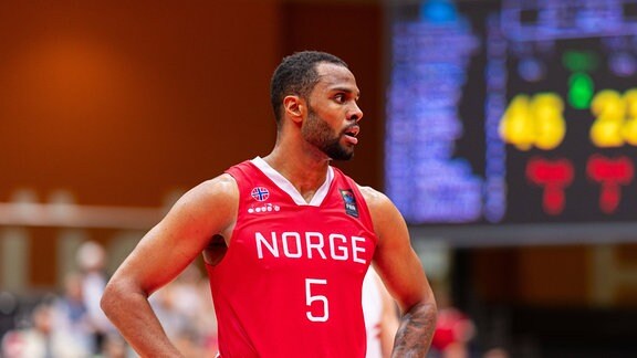 Basketballspieler Chris-Ebou Ndow (NOR)