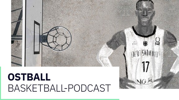 Dennis Schröder Ostball Podcast Logo