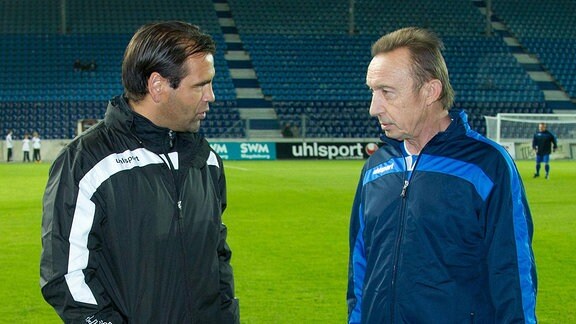 Ulf Kirsten und Joachim Streich