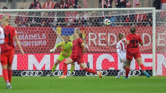 Tor zum 0:1 durch Vanessa Fudalla RB Leipzig.