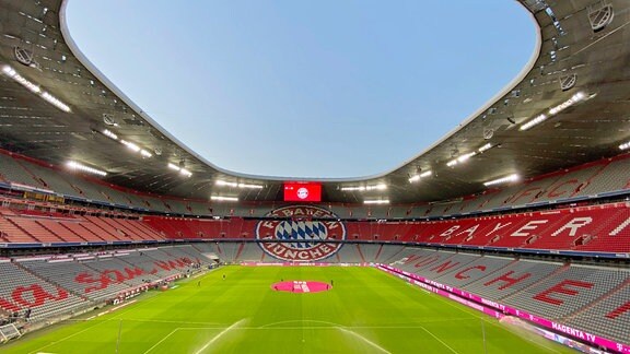 Innenraum Allianz Arena München
