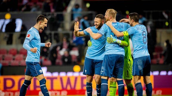 Erhan Masovic Bochum, Torwart Manuel Riemann Bochum, Ivan Ordets Bochum, Philipp Hofmann Bochum, Anthony Losilla