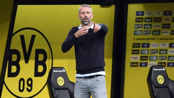 Trainer Marco Rose, Borussia Mönchengladbach 
