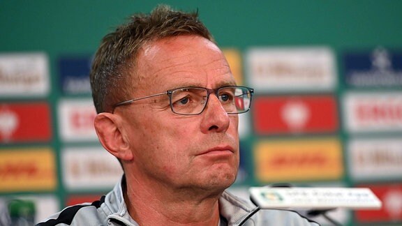 Trainer und Sportdirektor Ralf Rangnick (RB Leipzig) 
