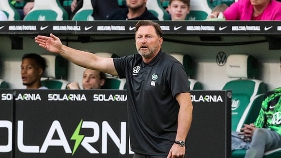 Trainer Ralph Hasenhüttl (VfL Wolfsburg)