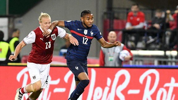 Nations League: Österreich mit Xaver Schlager gegen Frankreich mit Christopher Nkunku