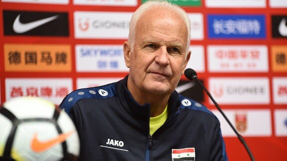 Bernd Stange (Nationaltrainer Syriens)     