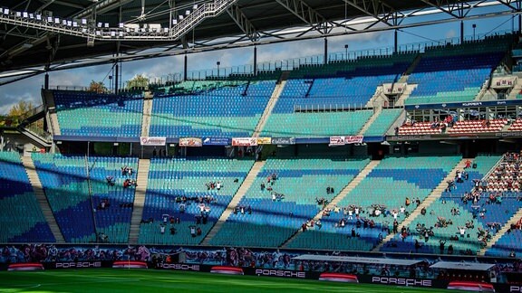 Zuschauer bei RB Leipzig im Stadion