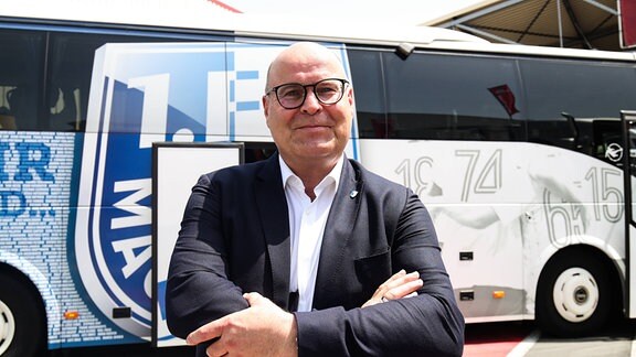 Präsident Dr. Jörg Biastoch (1. FC Magdeburg) 