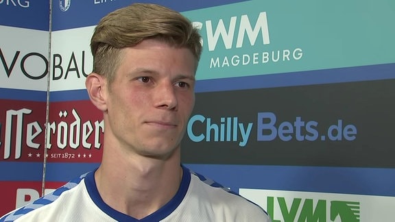 Luca Schuler (Stürmer 1. FC Magdeburg)