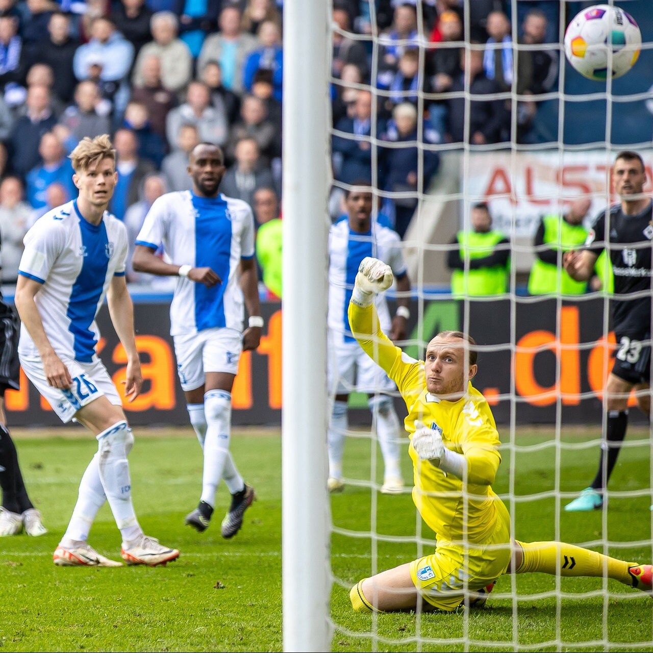 Wie viel hat Magdeburg heute gespielt?