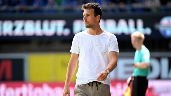 Trainer Christian Eichner (Karlsruhe)