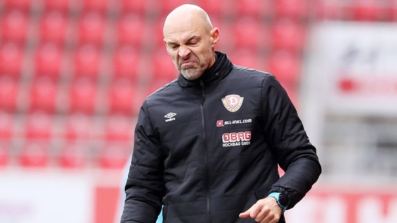 Trainer Alexander Schmidt, Dynamo Dresden 