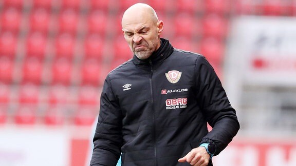Trainer Alexander Schmidt, Dynamo Dresden 