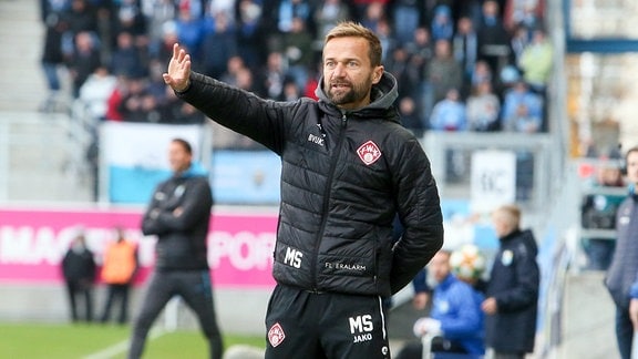 Trainer Michael Schiele, FC Würzburger Kickers